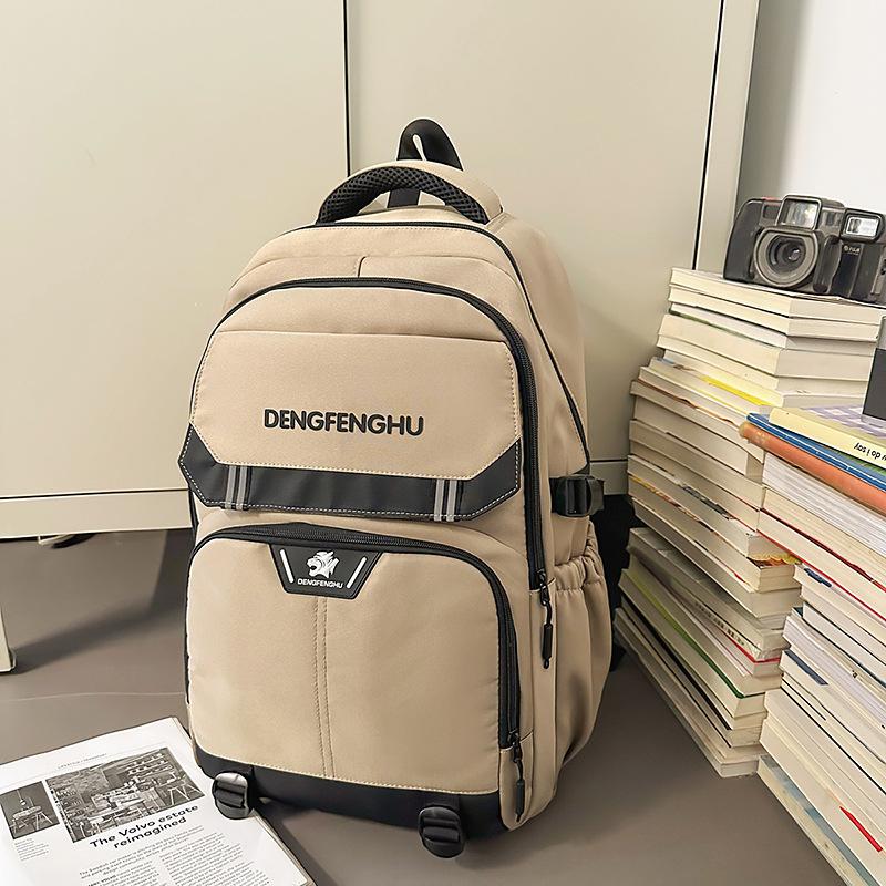 New Mori Large-capacity Student Schoolbag, Male and Female Couples Schoolbag, Junior High School Student Travel Backpack