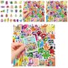 50pcs Adhesive Waterproof Reusable Stickers Decorate Cases More!