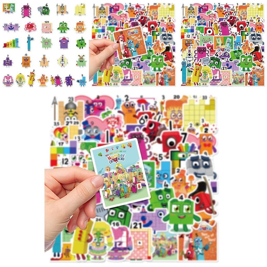 50pcs Adhesive Waterproof Reusable Stickers Decorate Cases More!