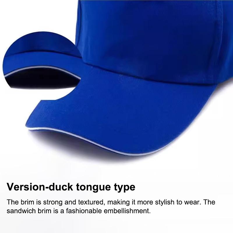 100% Cotton Custom Baseball Cap Diy Letter Embroidery Snapback Hats Women Men
