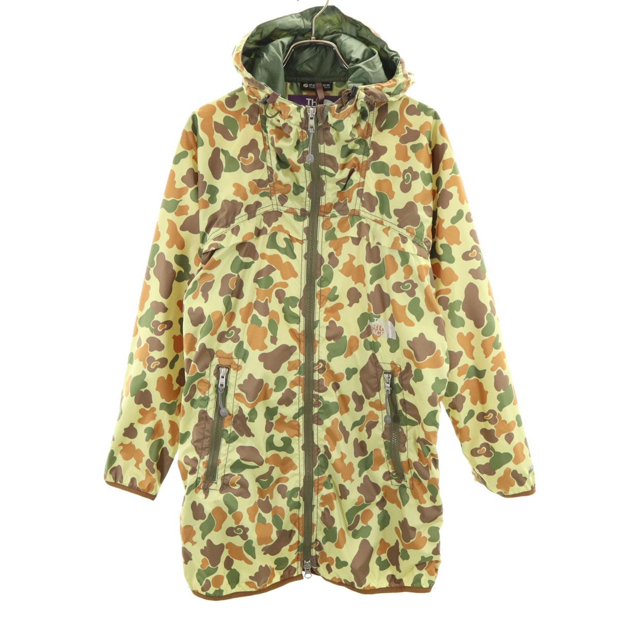 

THE NORTH FACE purple label Camouflage Pattern Windbreaker Women Used