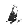Micro-casque - dect - sans fil - usb-c via adaptateur dect - jabra - jabra engage 55 se stereo - micro-casque - sur-oreille - dect