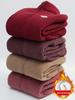 Mid-aged Women's Plush Cotton Padded Jacket with Fleece Lining - Thickened Outerwear for Autumn & Winter 2025.