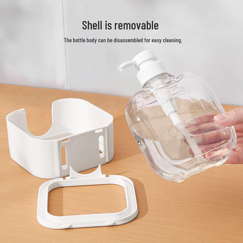 Press-Type Dispenser Bottle (300ml/500ml) for Soap, Shower Gel, Shampoo & Detergent