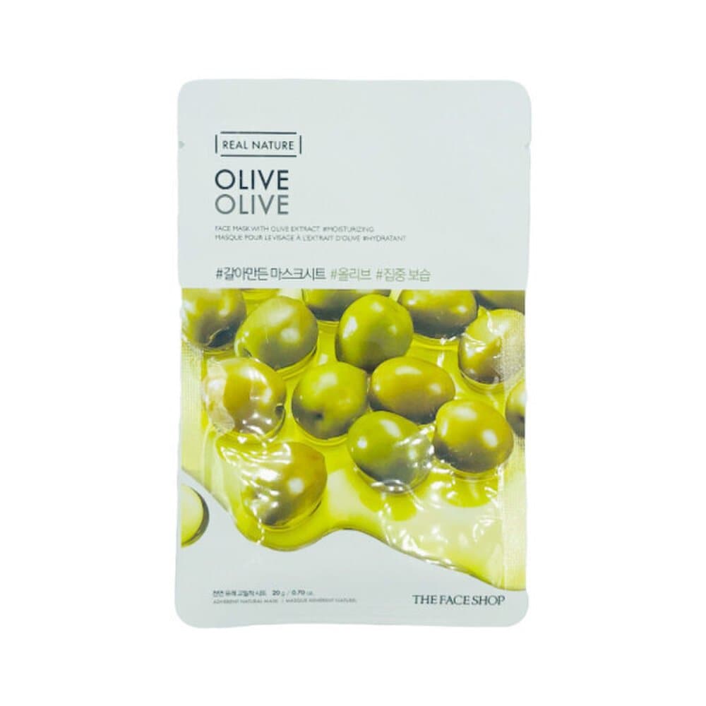 

THEFACESHOP Grinded Mask Sheet Olive