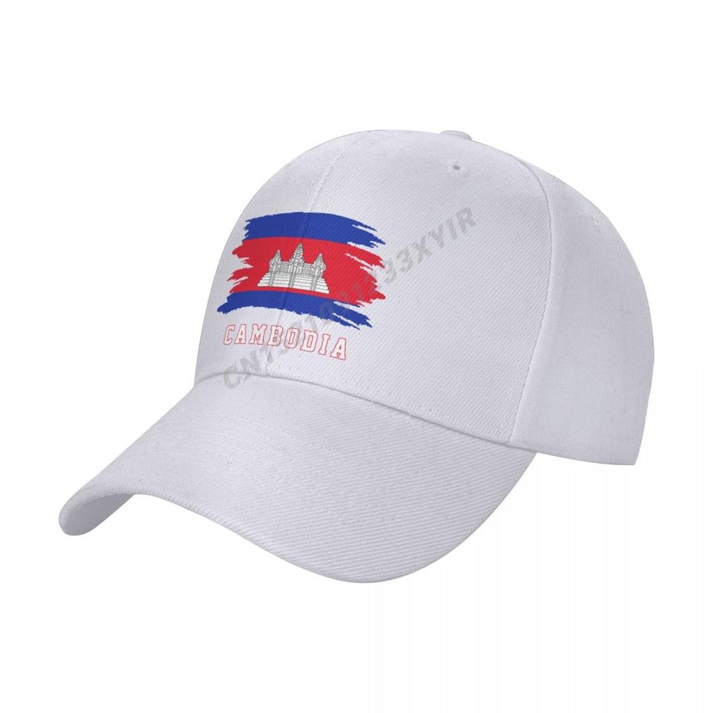 Baseball Cap Cambodia Flag Cool Cambodian Fans Wild Sun Shade Peaked Adjustable Caps