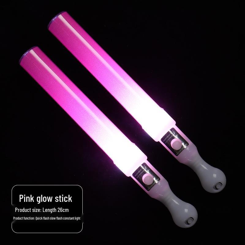Luminous LED Fluorescent Concert Stick: Flashing Warning Light