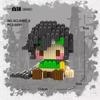 Anime FF Figure Miniature Building Blocks Cloud Strife Figur DIY Splicing Toys Sephiroth Statue Tifa Desk Dolls Aerith