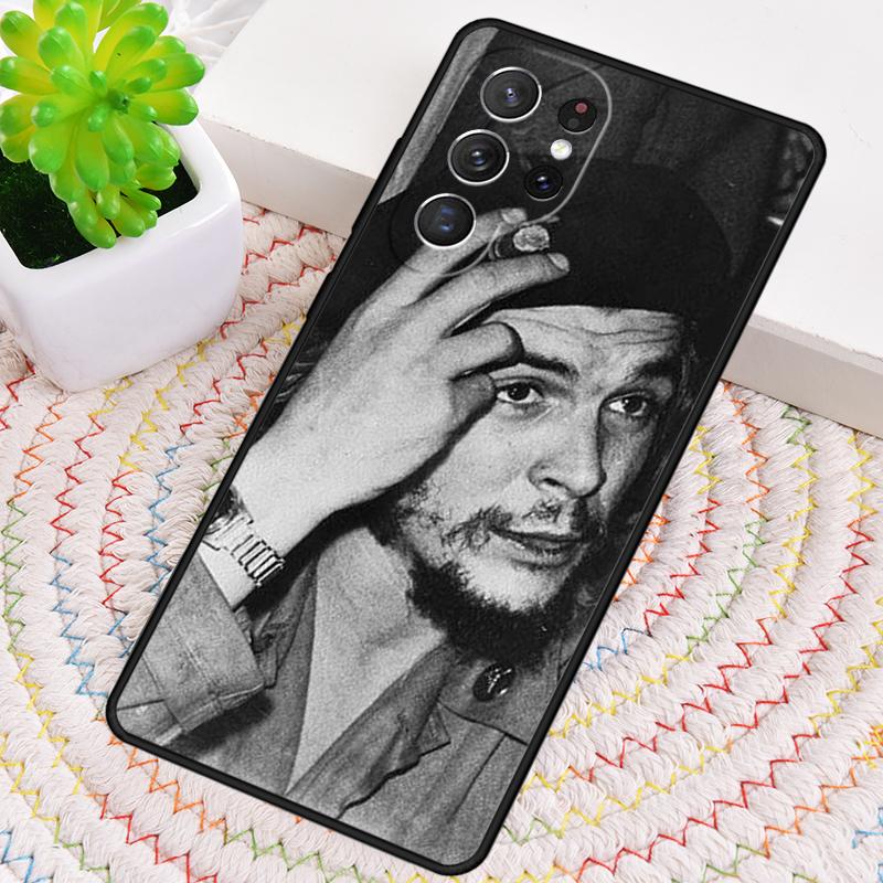 Che Guevara Smoking Cigar soft Phone Case for Samsung Galaxy note 10 pro S26 Ultra S23 S24 FE S25 S21 S22 PLUS shockproof Cove
