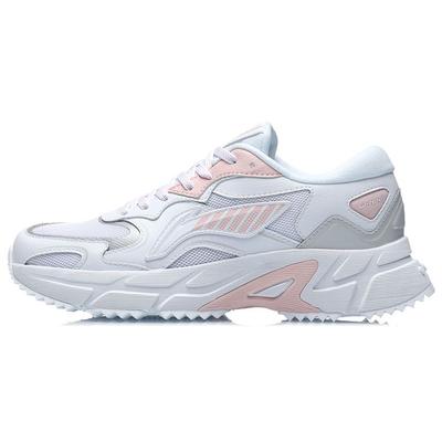 Všestranné Pohodlné Prodyšné Lehké Běžecké Boty s Nízkým Svrškem Dámské Tenisky Bílé ARLR004-3