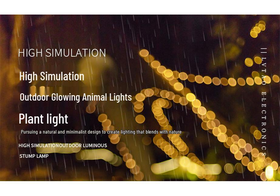 Portable Moon, Durian, Pumpkin, Goose, and Owl Animal Lamps - Solar-Powered Outdoor Decor