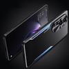 For Oppo Reno10 Pro+ 5G Dustproof Mobile Phone Case Anti-Scratch Aluminium Alloy+TPU Smartphone Cover
