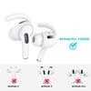 Anti-Slip Silicone Ear Covers for Apple AirPods Pro 2: Shark Fin Design for Secure Fit and Comfort.