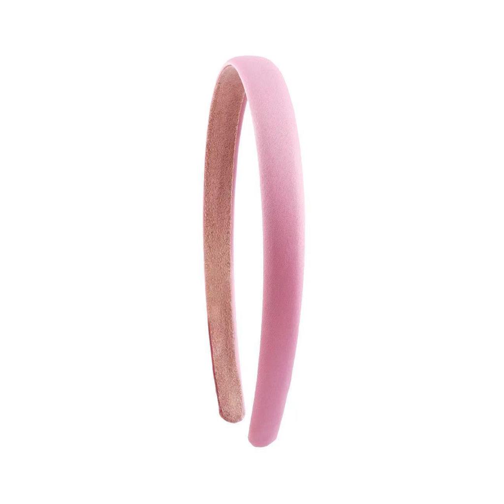 Kids' Solid Color Wide Edge Headband – Handmade Fabric Base, Perfect for Summer DIY Accessories