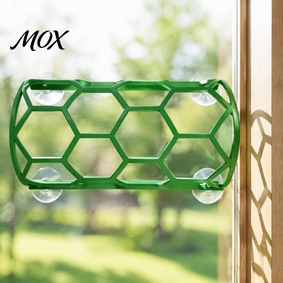 Snake Tank Accessories Reptile Honeycomb Climbing Shelf, Suction Cup Tunnel Hide, Rest Platform Perch for Ball Python, Lizard, Bearded Dragon,