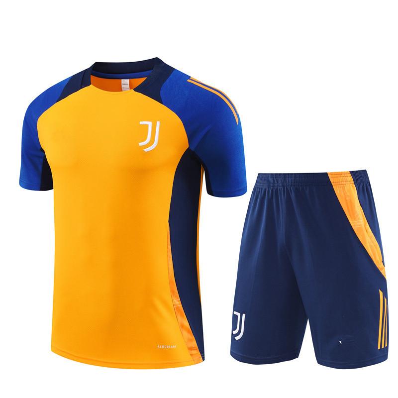 

Juventus Semi-Zipper Long-Sleeved Short-Sleeved Training Clothes Sports T-Shirt Pre-Game Warm-Up Vest Football Jersey S