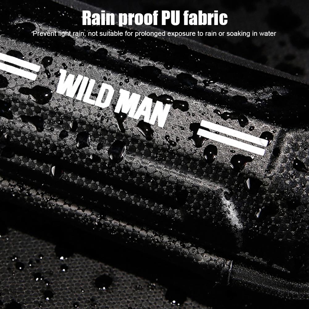WILD MAN Mountainbike Reparaturwerkzeug Set Tasche Stoßdämpfung Einfache Installation Fahrrad Flaschenhalter Hartschalen Werkzeugpaket