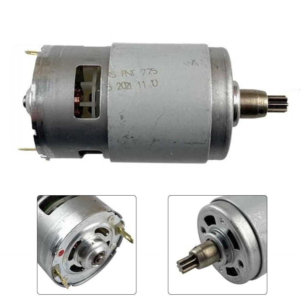 Aksesuar Parça 18V 775 Motor 18V Motor Kompakt Boyut Yüksek Kaliteli Malzemeler 18V Voltaj 1 Adet Miktar Kendin Yap Projeleri İçin