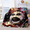 Captain Spauldings Museum Monsters Madmen Clown Blanket Perfect All Seasons Soft Comfortable Sofa Office Nap Travel Festive Gift