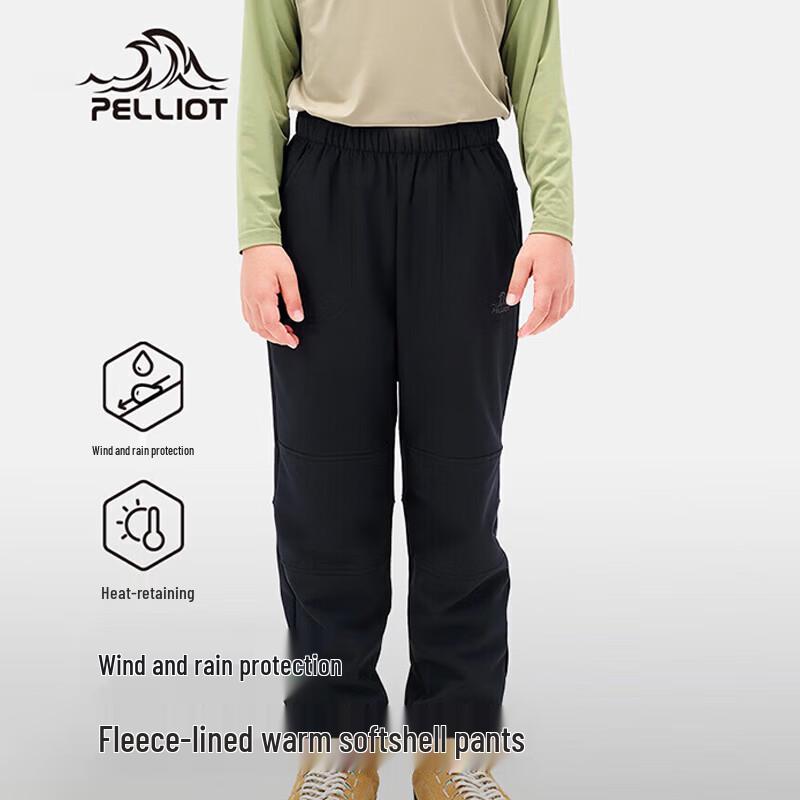 Pelliot Kids  Outdoor Fleece-Lined Hiking Pants 130