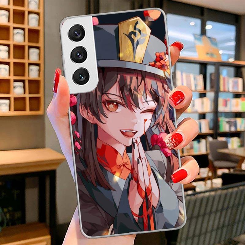 Genshin Impact Raiden Shogun Baal Cover Phone Case For Samsung Galaxy S26 S25 Edge S24 Ultra S23 S22 Plus S21 S20 FE Soft Fundas