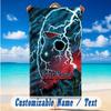 Beach Towel Custom Name Text, Quick Dry Large Towel For Beach HomeFriday the 13th Jason Voorhees
