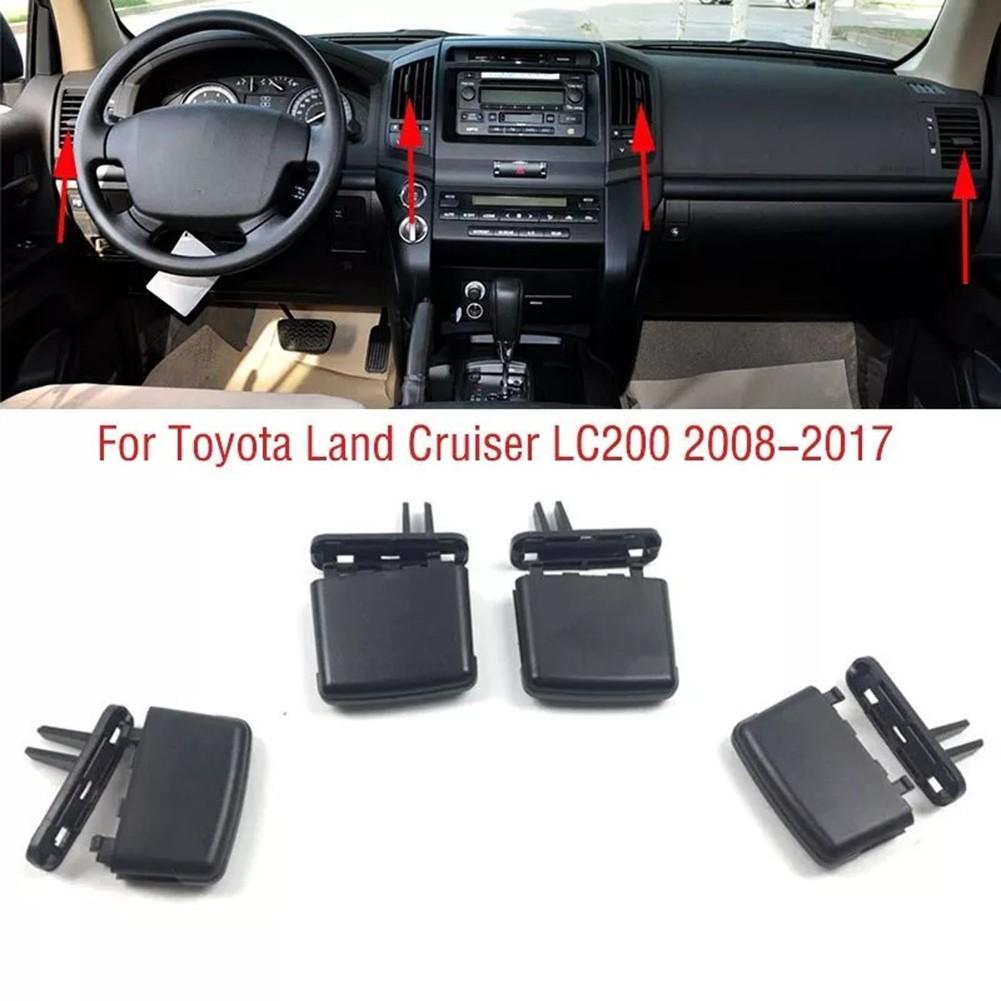 Black Plastic A/C Tab Clip for Toyota For Land For Cruiser FJ200 0817