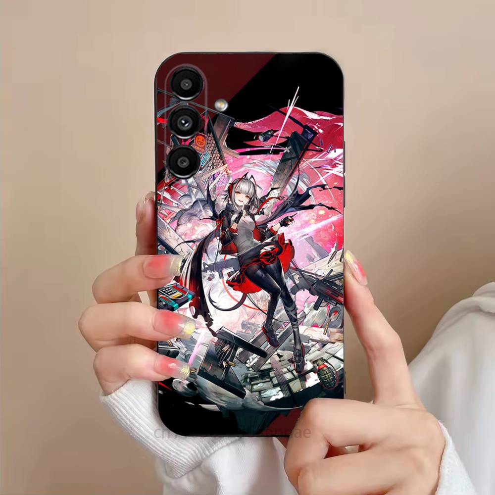 Arknights Game W Phone Case For Samsung Galaxy S21 22 23 24 S25 Ultra PlusS20 FE S10 Plus  Cover Funda