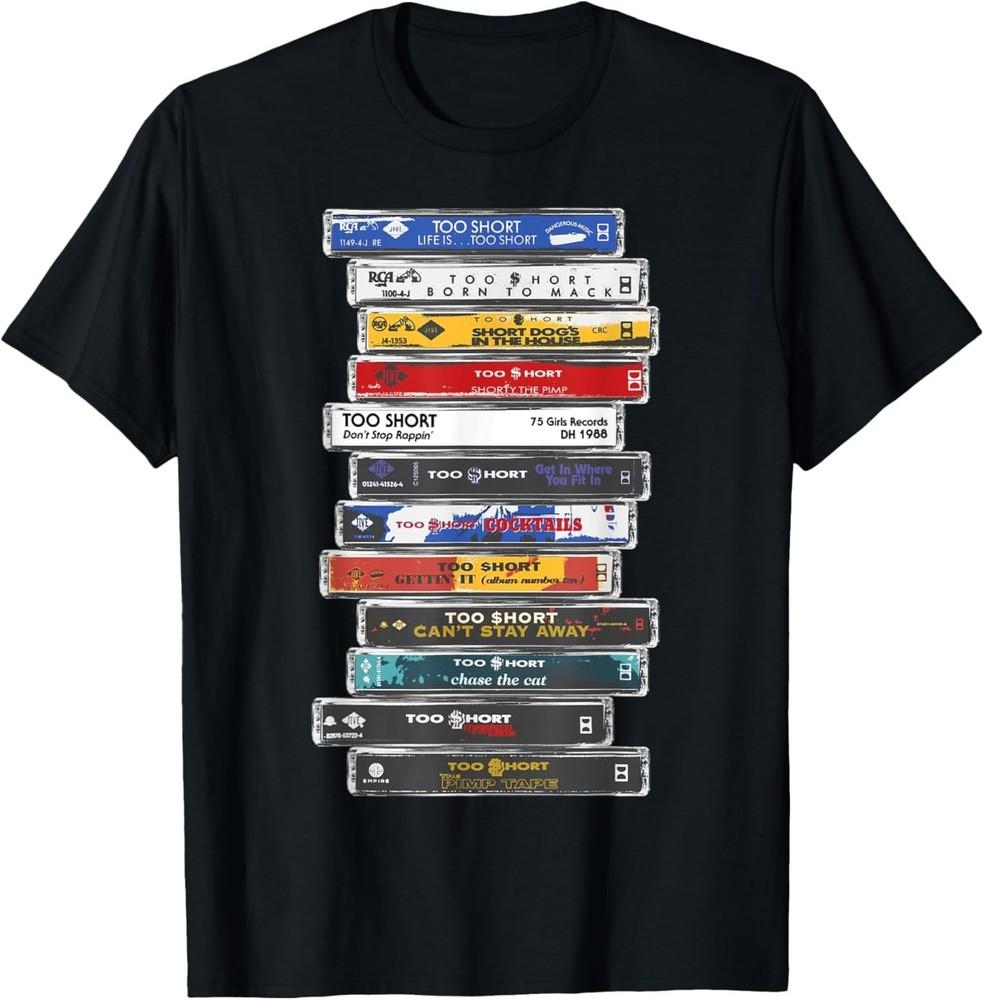 Too Short - Cassette Stack T-Shirt