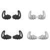 Imebobo Noise Reduction Sleeping Earplugs with Two-Layer Silicone for Snoring Travel Office Use -YT4
