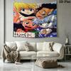 Hunter X Hunter Wall Tapestry Aesthetic Wall Hanging Printed Fabric Blanket Decorative Tapestries For Bedroom Living Room Home Decor