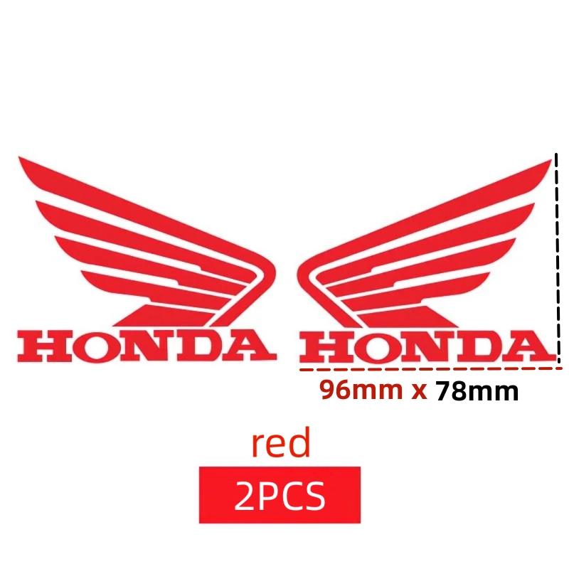 FPY1 3D Honda Motorcycle Sticker Wing Tank Logo Decals For HONDA CB CBR CBF CRF FORZA PCX XADV NC750X NAVI All Honda Moto
