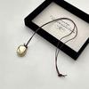 Korean-Style Simple INS Style Wine Jug Pendant Necklace, Personalized Long Sweater Chain Accessory 2025