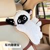 Cute Cartoon Plush Multifunctional Hanging Tissue Box For Car And Home
