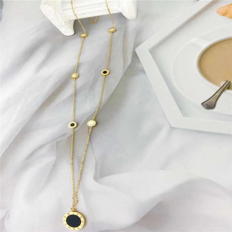 Titanium Steel Hip Hop Style Fashion Scooter Pendant Necklace for Men and Women