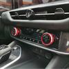 For NISSAN PATHFINDER -2025 Air Condition Knob Button Ring Cover Decor Pair