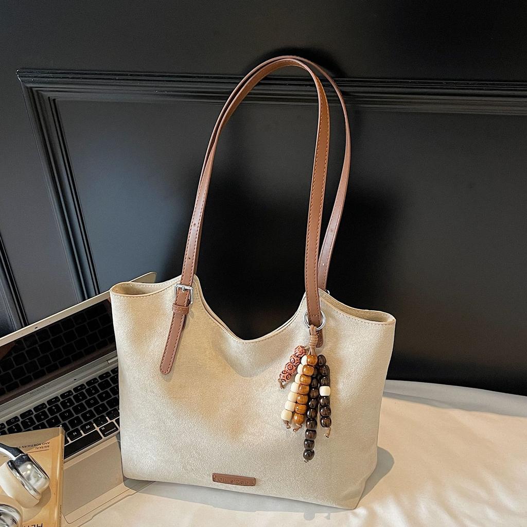 High-end Underarm Bag Women's New Retro Fashion Shoulder Bag Large-capacity Commuter Tote Bag Customization