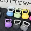 Eco-friendly Soft Rubber Kettlebell Keychain: Yoga Fitness Bag Charm & Creative Souvenir Gift