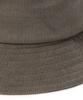 Eondeokeonteulol Corduroy Bucket Hat Square Bucket / Union Udc / Cd Charcoal