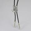 Cowboy Bolo Necktie with Relief Boots Pendant Tuxedo Shirt Bolo Tie for Male