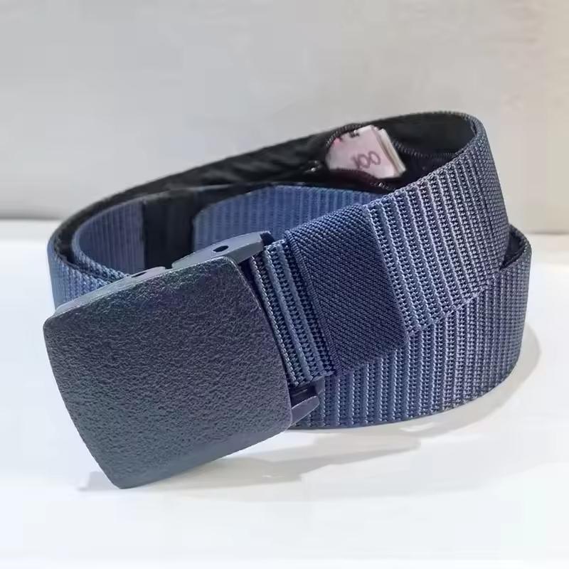 

Новый дорожный пояс для защиты от кражи наличных, поясная сумка, женский портативный скрытый ремень для денег, кошелек, поясная сумка, мужской пояс для скрытия для мужчин и женщин 120CM тёмно-синий