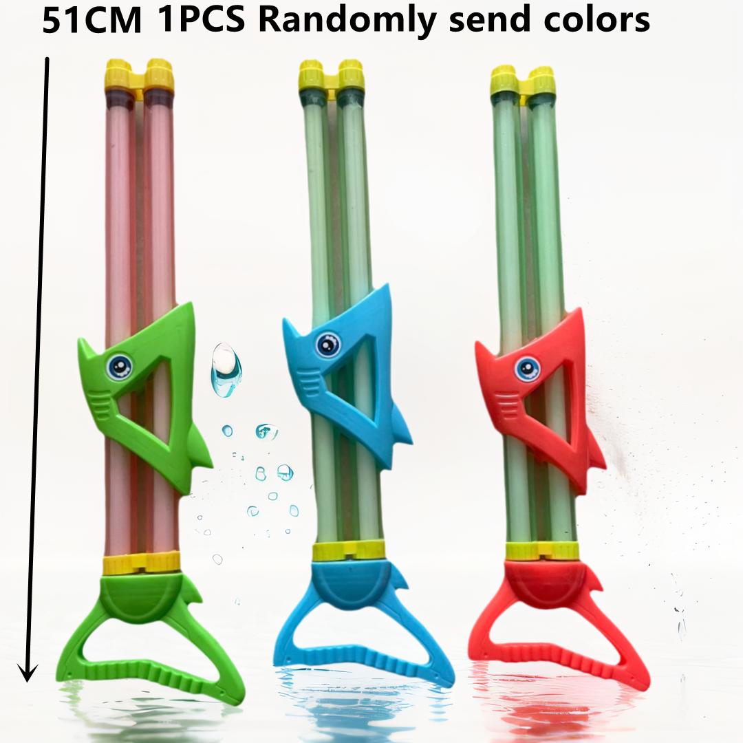

Игрушечный водяной пистолет 51 см для детей Мощный водяной пистолет с большой вместимостью воды Бассейн Дальность стрельбы Пистолет-брызгалка Мальчики Девочки