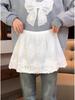 Hoodie Hem Lace Skirt: Butt-Covering High Waist Layer for Autumn/Winter