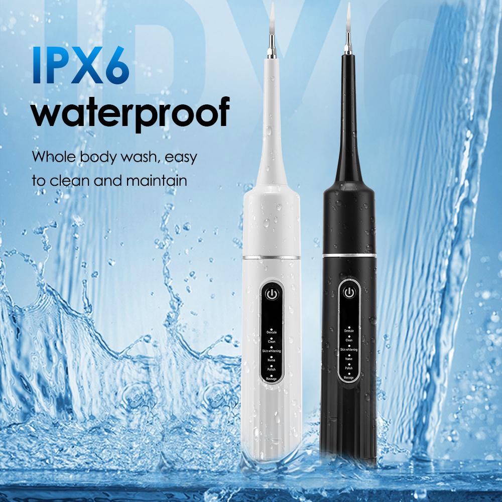 Electric Dental Scaler Tooth Cleaner Sonic Vibration Toothbrush Plaque Calculus Tartar Remover Teeth Whitening Cleaning Tools