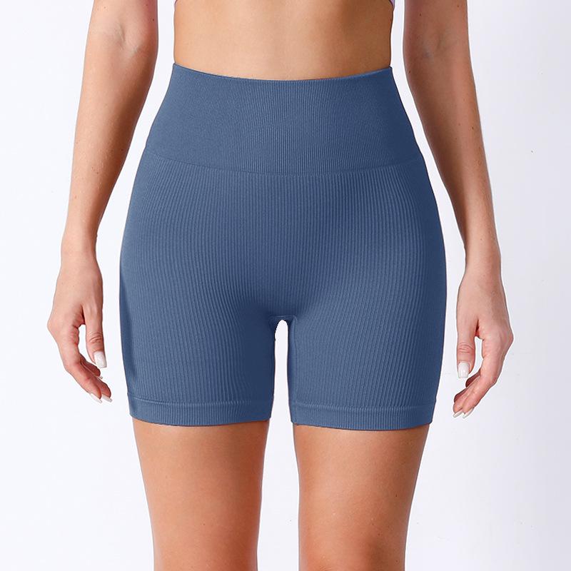 Seamless High-Waisted Butt-Lifting Yoga Shorts for Women