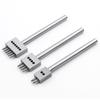 4/5/6/8mm Diy Round Hole Spacing Puncher, Manual Circular Stitching Punching Tool, Professional Leather Art Craftwork Project