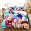 New HITMAN REBORN Bedding Set Single Twin Full Queen King Size Bed Set Adult Kid Bedroom Duvetcover Sets Anime parure de lit Bed