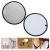 60cm Celsius 23.6in 2 in 1 Photography Lighting Reflector Portable Collapsible Photo Studio Reflector with Carrying Bag