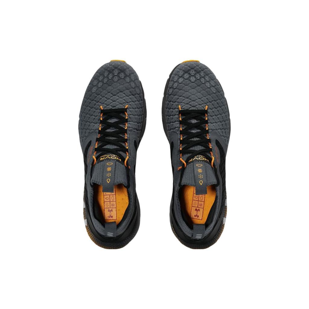 Under Armour HOVR Phantom 2 Comfortable Versatile Mid-Top Casual Running Shoes Men Sneakers Yellow Gray 3027023-100