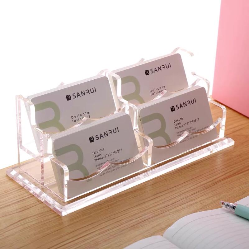 Multi-layer Acrylic Business Card Holder